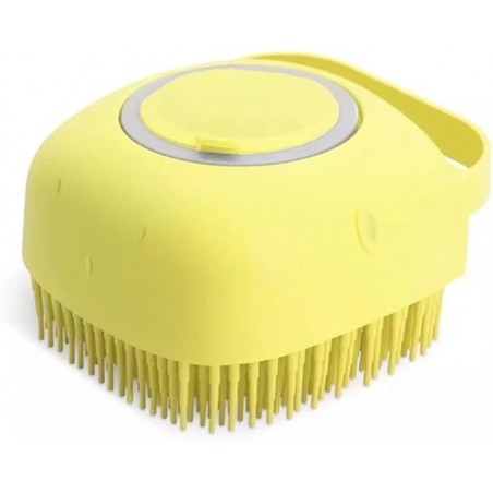 Brosse De Douche En Silicone JAUNE