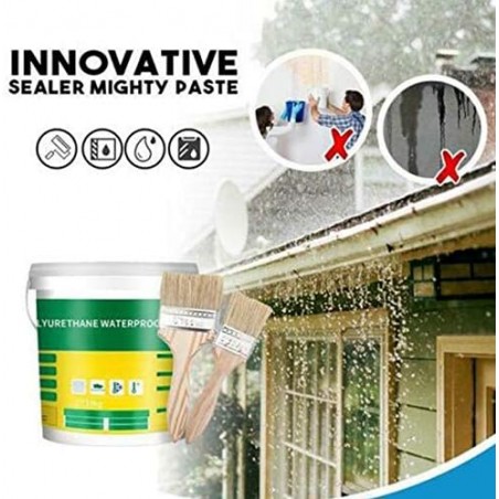 Zhizhuo Mastic d'étanchéité innovant en polyuréthane imperméable pour maison, maison, salle de bain, toit