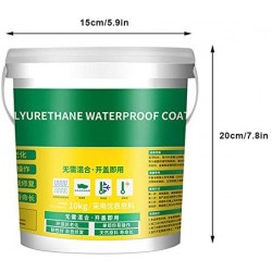 Zhizhuo Mastic d'étanchéité innovant en polyuréthane imperméable pour maison, maison, salle de bain, toit