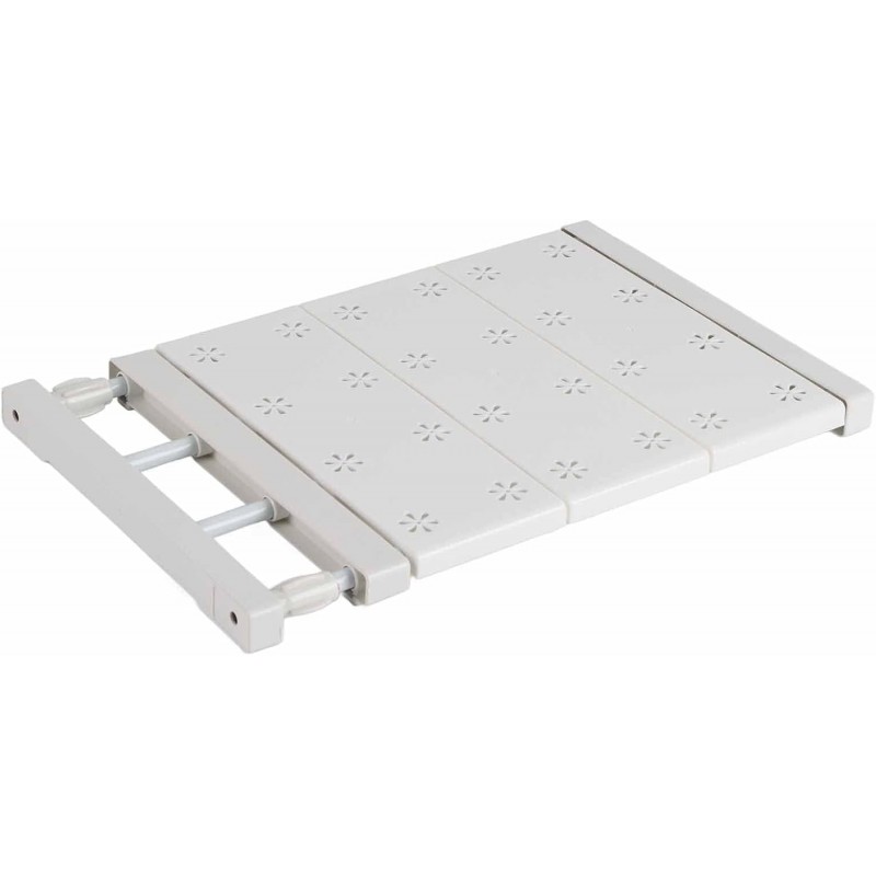 HERCHR Étagère De Tension De Placard, étagère De Rangement Extensible pour étagère De Tension De Placard, Séparateurs De