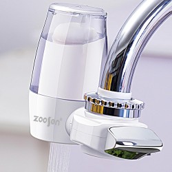 Lvpradior Purificateur d'eau de robinet, filtres à montage de robinet, filtre à eau à charbon actif pour robinets standard