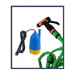 BLAGO Plastic Car Wash Auto-Priming Haute Pression Automatique Laveuse Électrique avec Pistolet à Eau et Tuyau Spécial avec