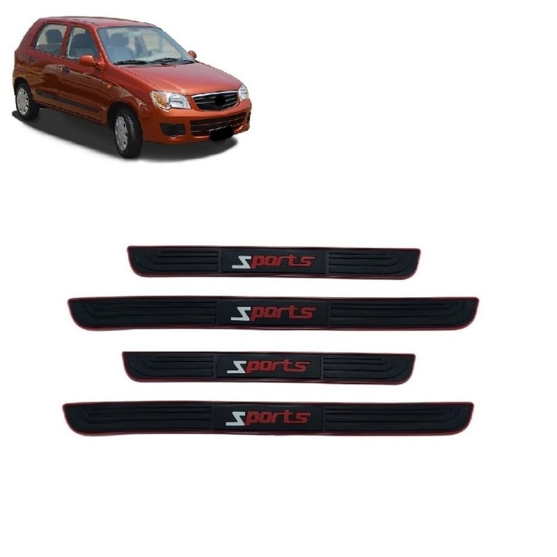 Voiture Sport Porte Pied Étape En Caoutchouc Garde Protection Convient pour Maruti Suzuki Alto K-10