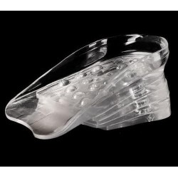 Lève-vitre semelles surélevées hausse talons talons pour hommes noirs pour chaussures taille transparente