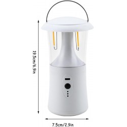 Lámpara LED portátil, luz de campamento de emergencias, linterna de campamento recargable, linternas de campamento al aire