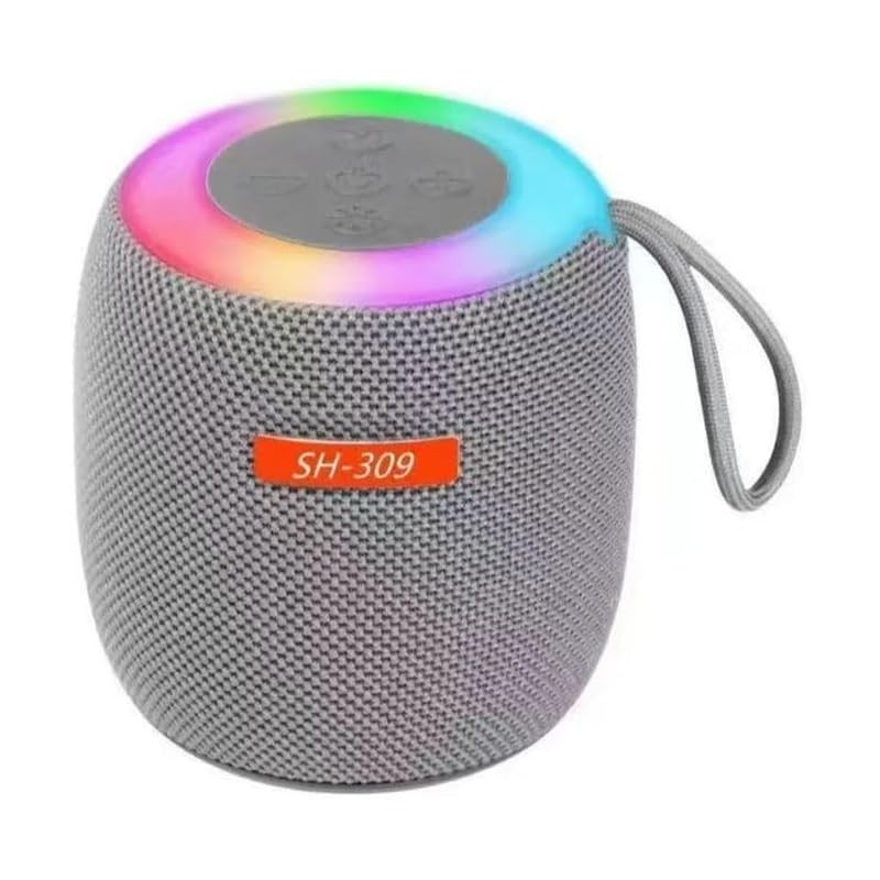 Enceinte sans fil avec son puissant, design compact et portable, étanchéité IPX6, connectivité USB, construction (noir)