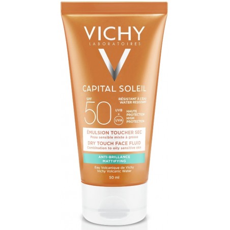 Vichy Capital Ideal Soleil Sunscreen in Anti-Shine Dry Touch Emulsion Spf50 – 50ml